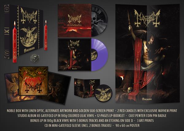 MAYHEM - Daemon - BOX LP